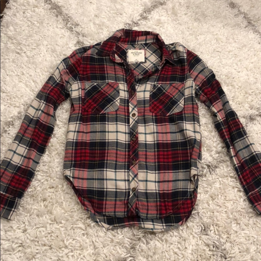 Abercrombie and Fitch Plaid Button Down